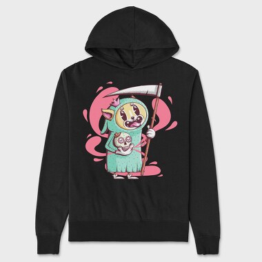 Deathly Catrina, Hanorac Oversize Barbati (Unisex)