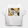 Electric Guitar Love, Tricou Oversize Barbati (Unisex)