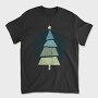 Retro Christmas Tree, Tricou Barbati (Unisex)