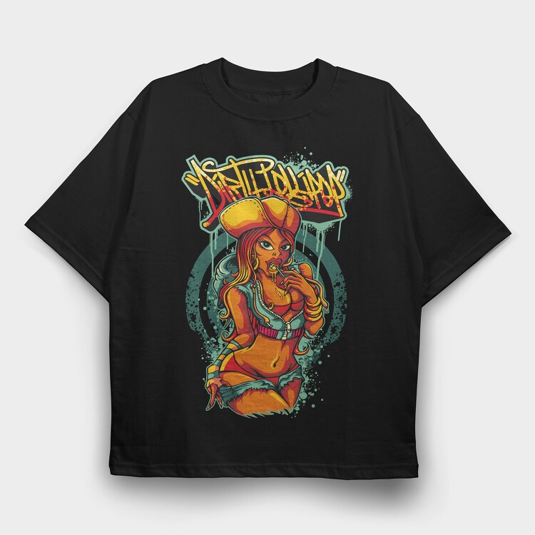 Drip N Dip, Tricou Oversize Barbati (Unisex)