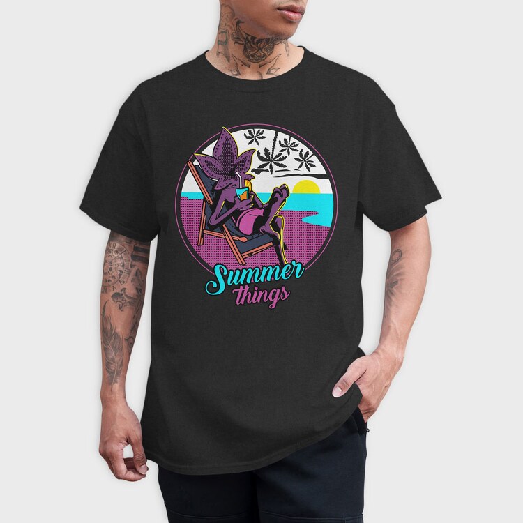 Stranger Things 9, Tricou Barbati (Unisex)