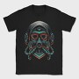 Cyberpunk Gasmask, Tricou Barbati (Unisex)
