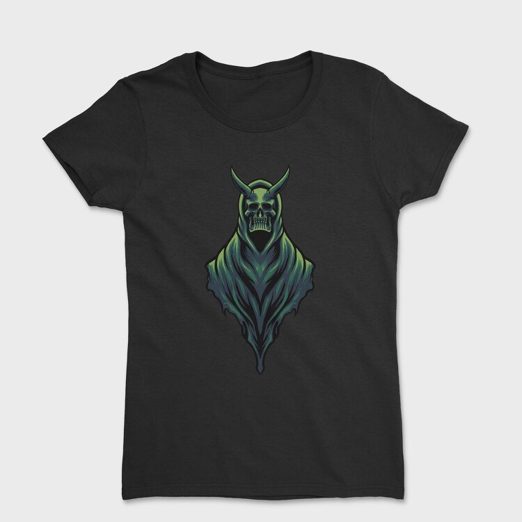 Dark Skull Hood, Tricou Femei