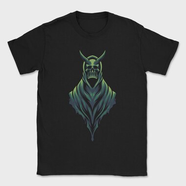 Dark Skull Hood, Tricou Barbati (Unisex)