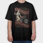 Custom Loud Pipes Save Lives, Tricou Oversize Barbati (Unisex)