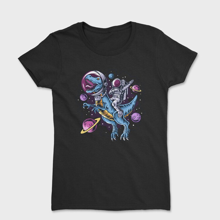 Dino Astronaut Space, Tricou Femei
