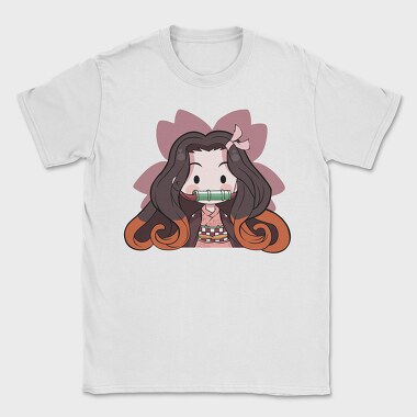 Chibi Flute Girl, Tricou Barbati (Unisex)