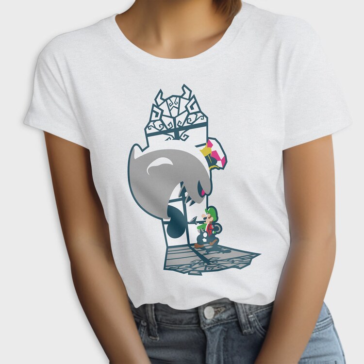 Classic Luigis Mansion, Tricou Femei