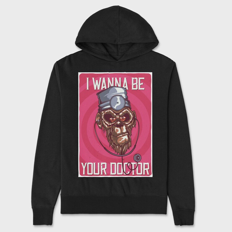 Doctors Bebe, Hanorac Oversize Barbati (Unisex)