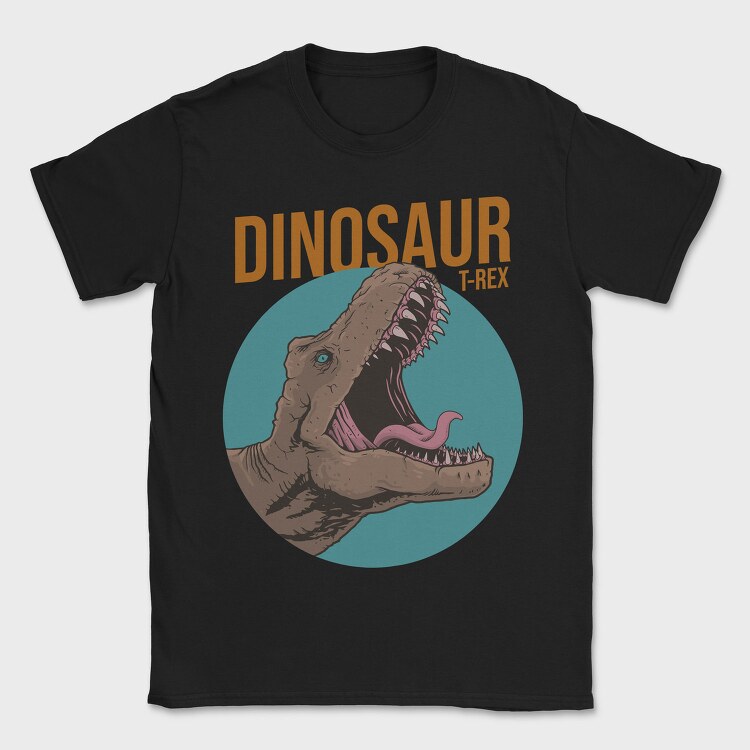 Dino Roar T Rex, Tricou Barbati (Unisex)