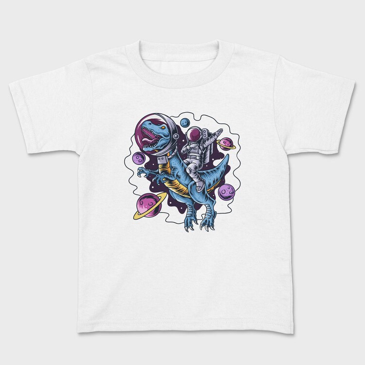 Dino Astronaut Space, Tricou Copii