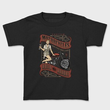 Custom Loud Pipes Save Lives, Tricou Copii