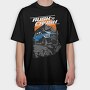 RUSH N CRUSH, Tricou Oversize Barbati (Unisex)