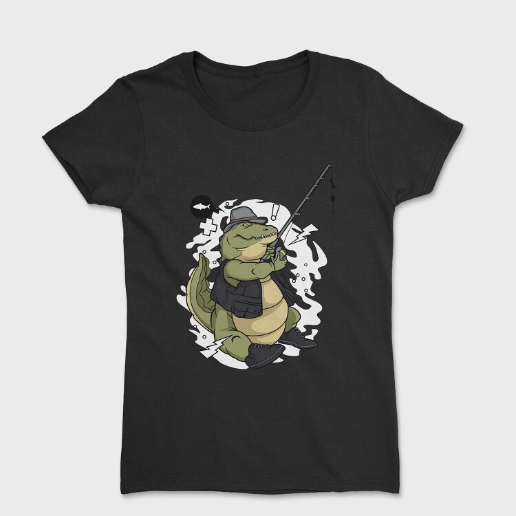 Crocodile Fishing Buddy, Tricou Femei