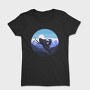 Snowboarders Moonrise, Tricou Femei