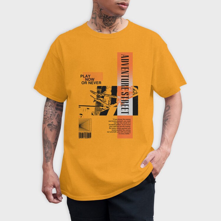 Adventure Street 1, Tricou Barbati (Unisex)
