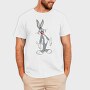 Cartoon Retro Bugs Bunny 2, Tricou Barbati (Unisex)