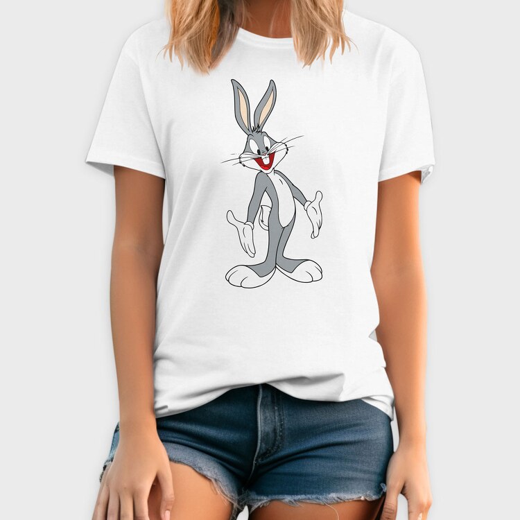 Cartoon Retro Bugs Bunny 2, Tricou Barbati (Unisex)