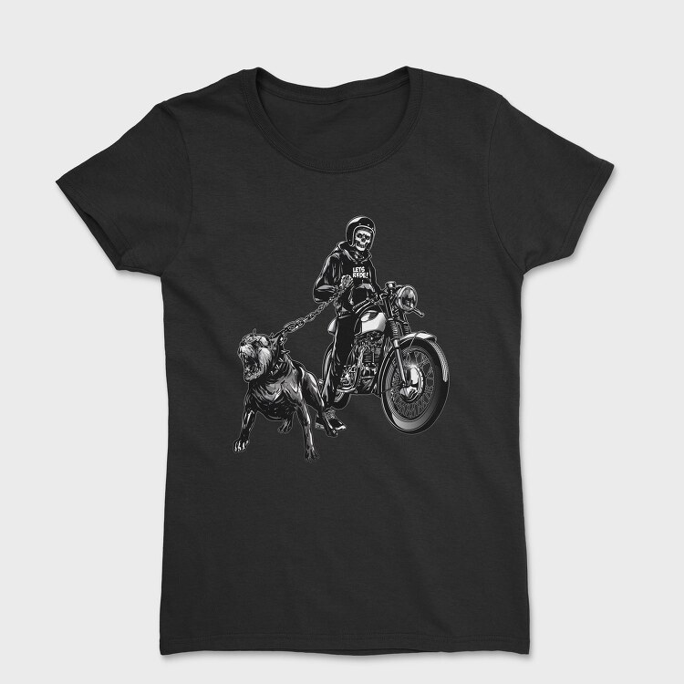 Skull Rider Unleashed, Tricou Femei
