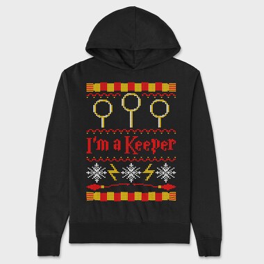 Im A Keeper, Hanorac Oversize Barbati (Unisex)