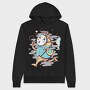 Cowboy Bubbles, Hanorac Oversize Barbati (Unisex)