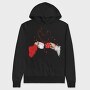 Chocolate Love Splash, Hanorac Oversize Barbati (Unisex)