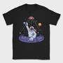 Space Dj Alien, Tricou Barbati (Unisex)