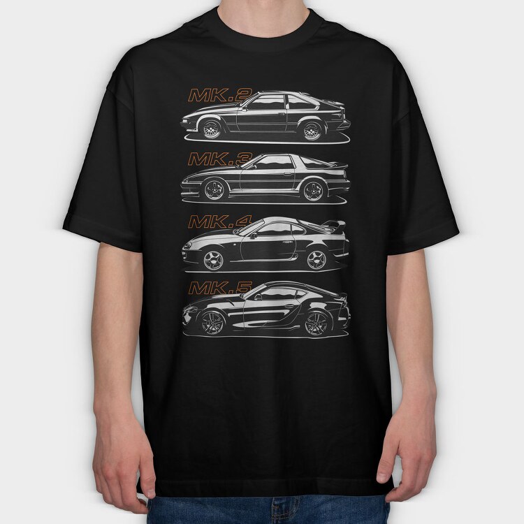 Supra History, Tricou Oversize Barbati (Unisex)