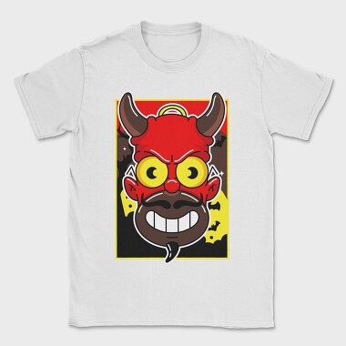 Halloween Devil Grin, Tricou Barbati (Unisex)