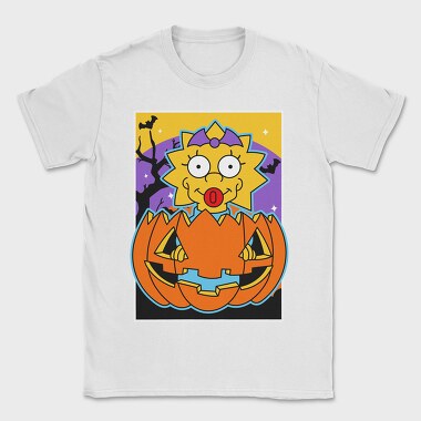 Halloween Maggie Pumpkin, Tricou Barbati (Unisex)