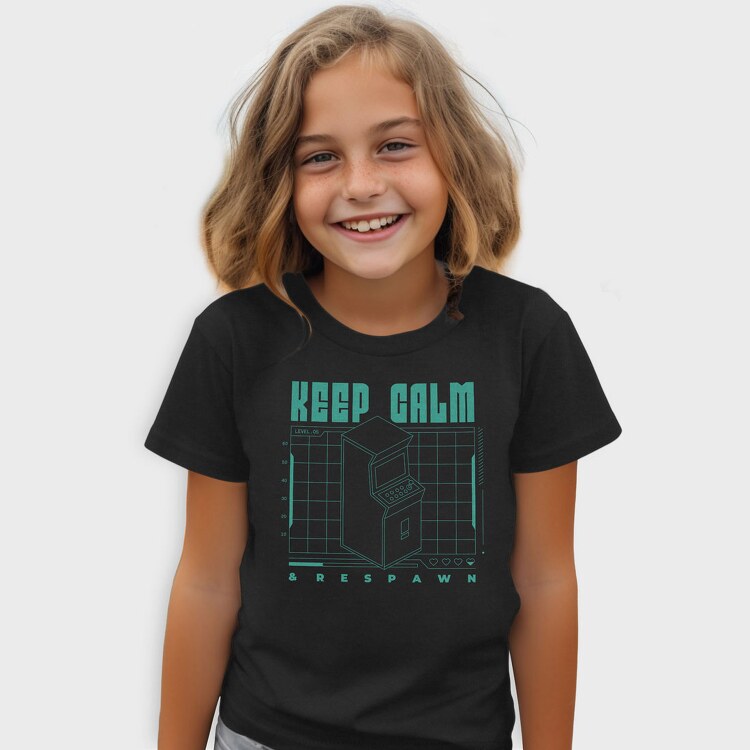 Keep Calm and Respawn, Tricou Copii