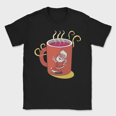Hot Cocoa Santa, Tricou Barbati (Unisex)