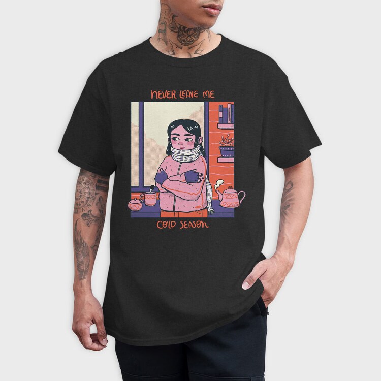 Comfy Chill Girl 9, Tricou Barbati (Unisex)