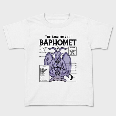 Baphomet Anatomy, Tricou Copii