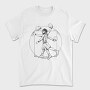 Basketball Vitruvian Man, Tricou Barbati (Unisex)