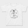Basketball Vitruvian Man, Tricou Copii