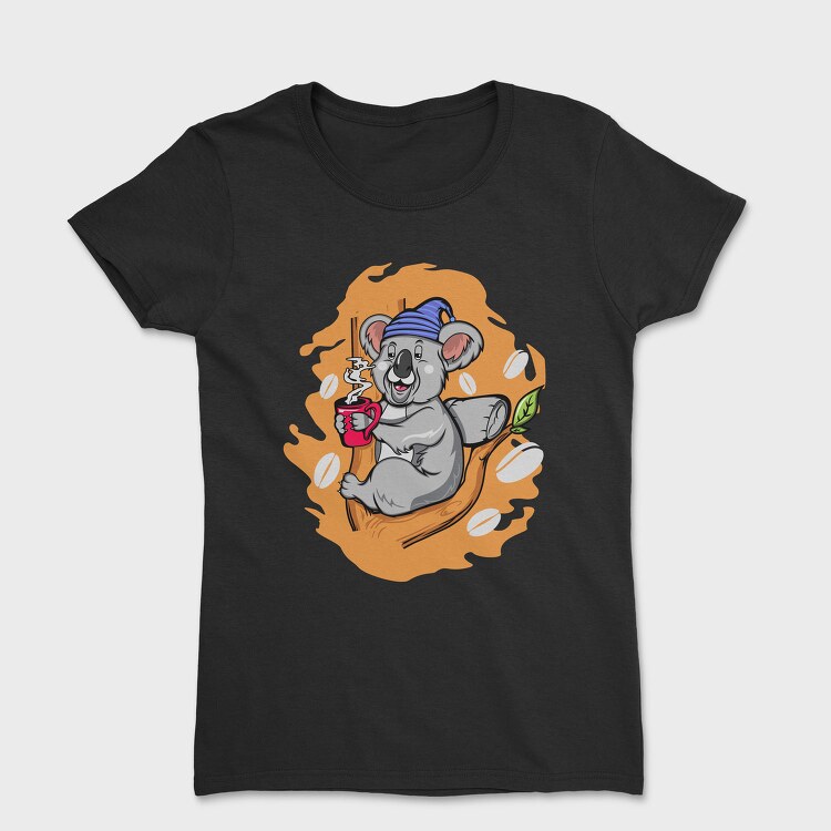 Koala Coffee Break, Tricou Femei