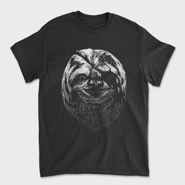 Blindfold Sloth Portrait, Tricou Barbati (Unisex)