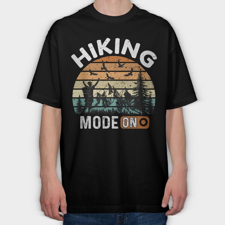 Hikers Paradise, Tricou Oversize Barbati (Unisex)