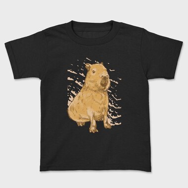 Capybara Realistic, Tricou Copii