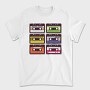 Cassettes, Tricou Barbati (Unisex)
