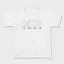 Cat French Quote, Tricou Copii