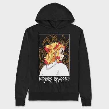 Flame Lion Roar, Hanorac Oversize Barbati (Unisex)
