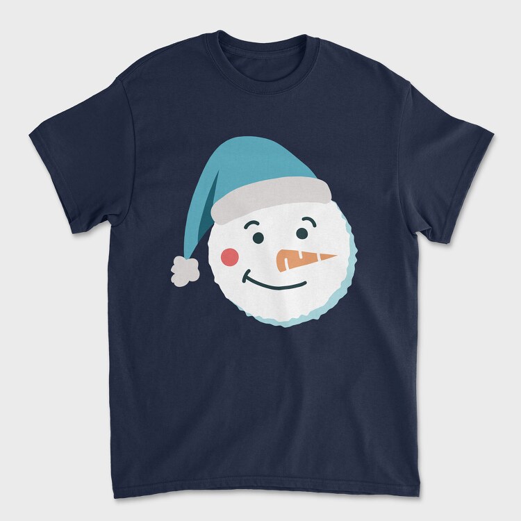 Christmas Snowman Faces 4, Tricou Barbati (Unisex)