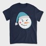 Christmas Snowman Faces 4, Tricou Barbati (Unisex)