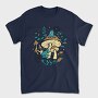 Cottagecore Moshrooms Frogs, Tricou Barbati (Unisex)
