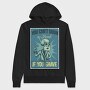 Skull Beard Shave, Hanorac Oversize Barbati (Unisex)