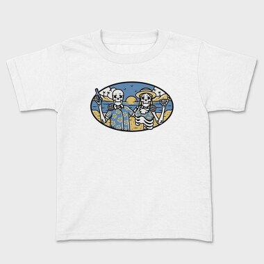 Skeletons Beach Party, Tricou Copii