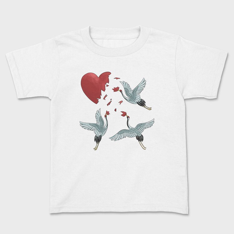 Crane Broken Heart, Tricou Copii