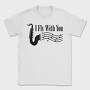 Saxophone Flight With You, Tricou Barbati (Unisex)